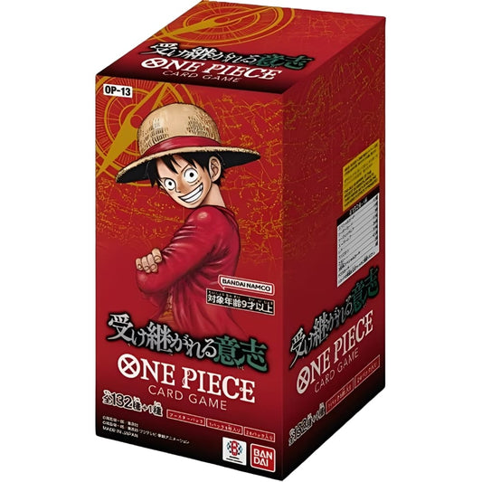 One Piece <br> Carrying on his Will <br> 24er Display <br> Japanisch